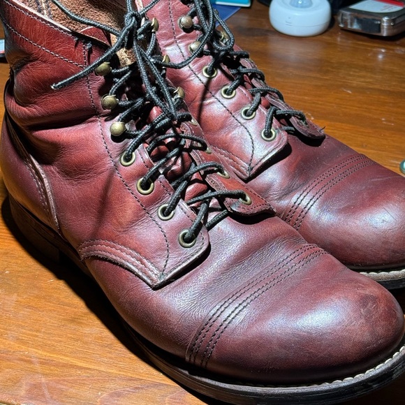 Red wing Iron Ranger boots, ox blood size 11. ￼Good condition! - Picture 13 of 14